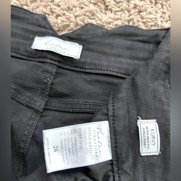 Buckle black skinny jeans - Kancan - Picture 3 of 5